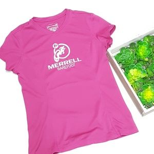 Merrell Pink Opti-wick Top